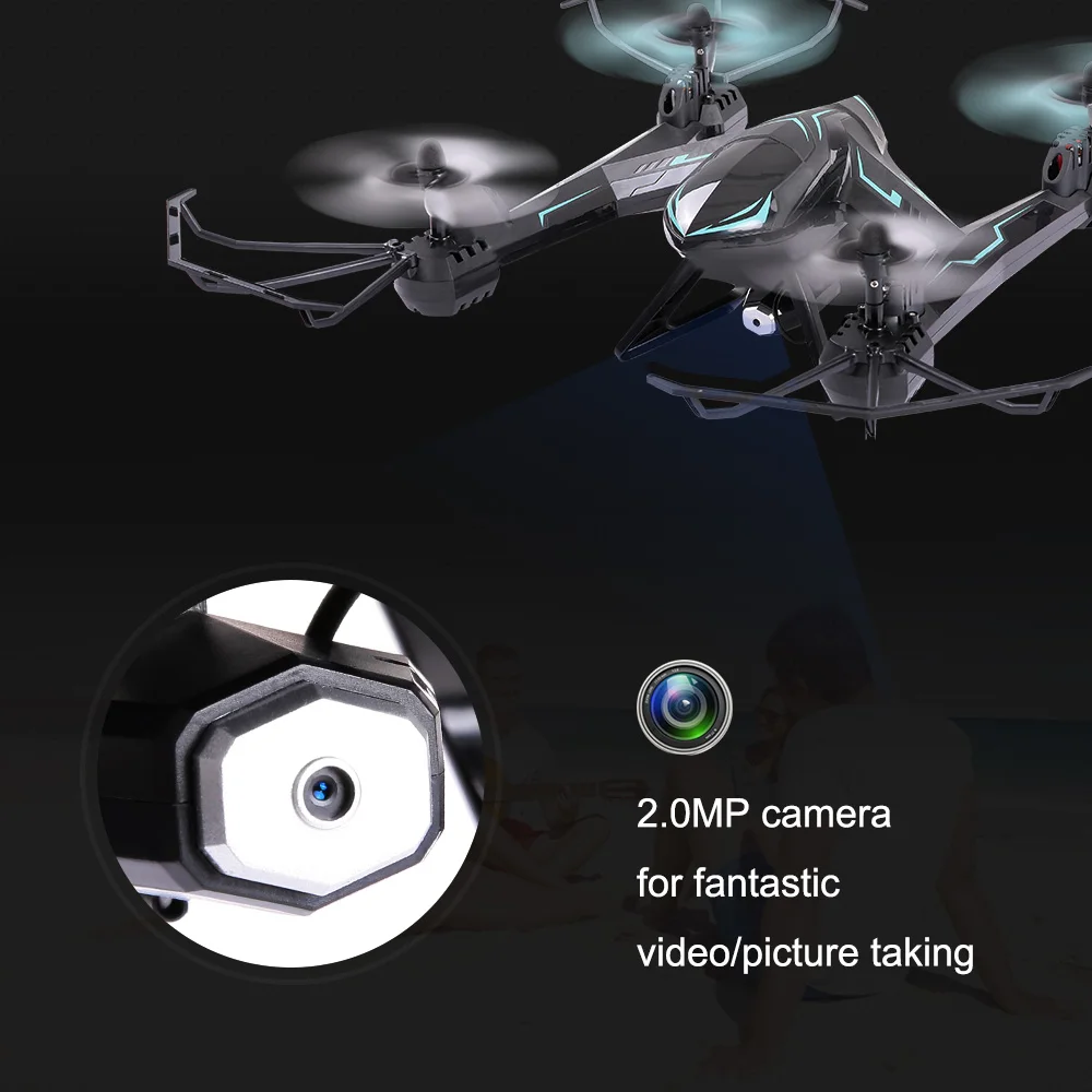 Квадрокоптер с 6 осями и гироскопом 2 4G камера Мп селфи Дрон вертолет Wi Fi FPV