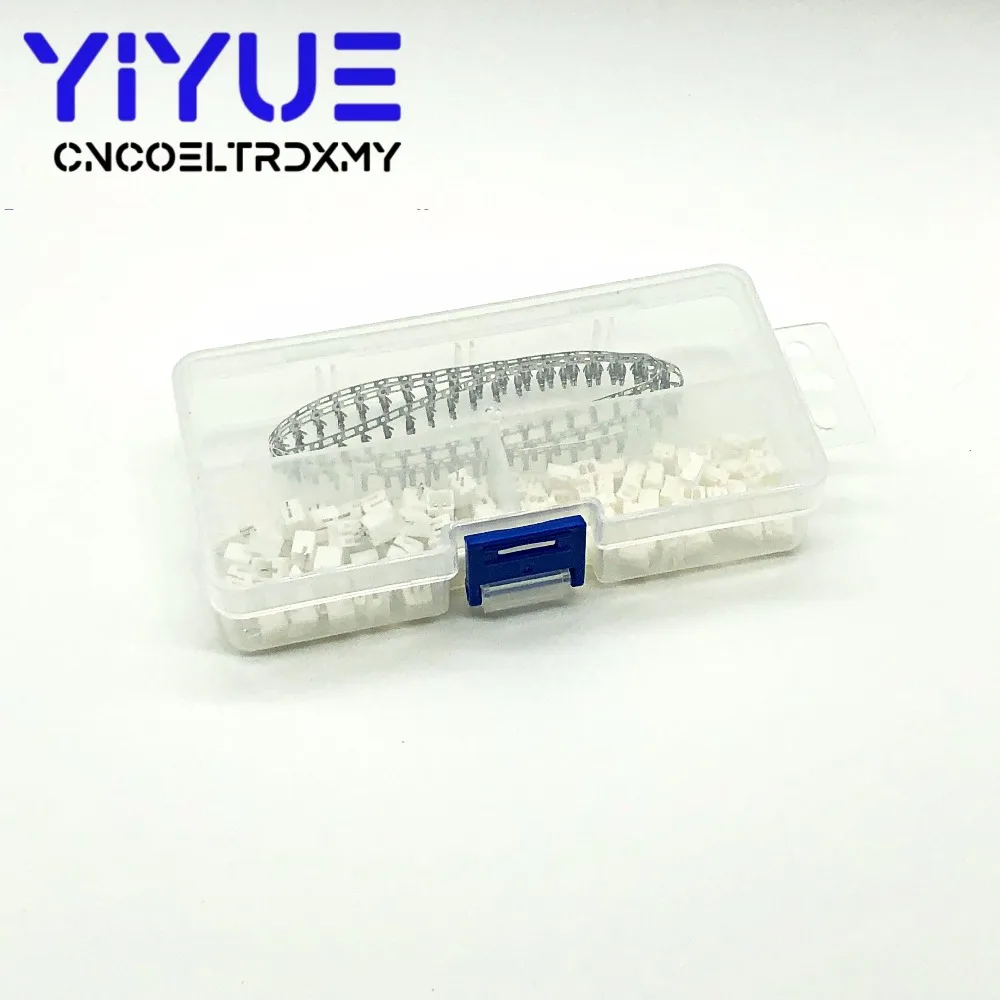 200 шт./50 комплектов PH2.0 2pin 2,0 мм Шаг Terminal Kit/Корпус/штыревой разъем JST разъем разъемы проводов адаптера переменного тока комплекты ph