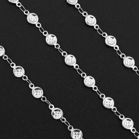 new listing of handmade circular wave point 5 5 9mm jewelry chain wholesale