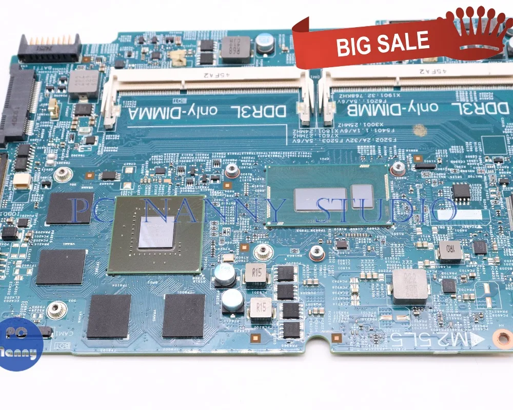 PCNANNY DOH50 MB 12311 2 KJ7NX CN 02KN1H 2KN1H для Dell Inspiron 15 7537 материнская плата ноутбука SR16z I7 4500U GT750M