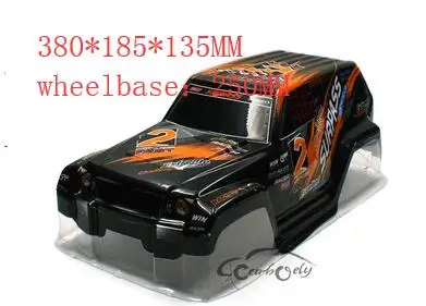 1/12 1/10 1/14 Корпус кузова внедорожника для HPI Savage XS FLUX El heross HSP 94111 REDCAT FS LC RACING TM E5 WLTOYS