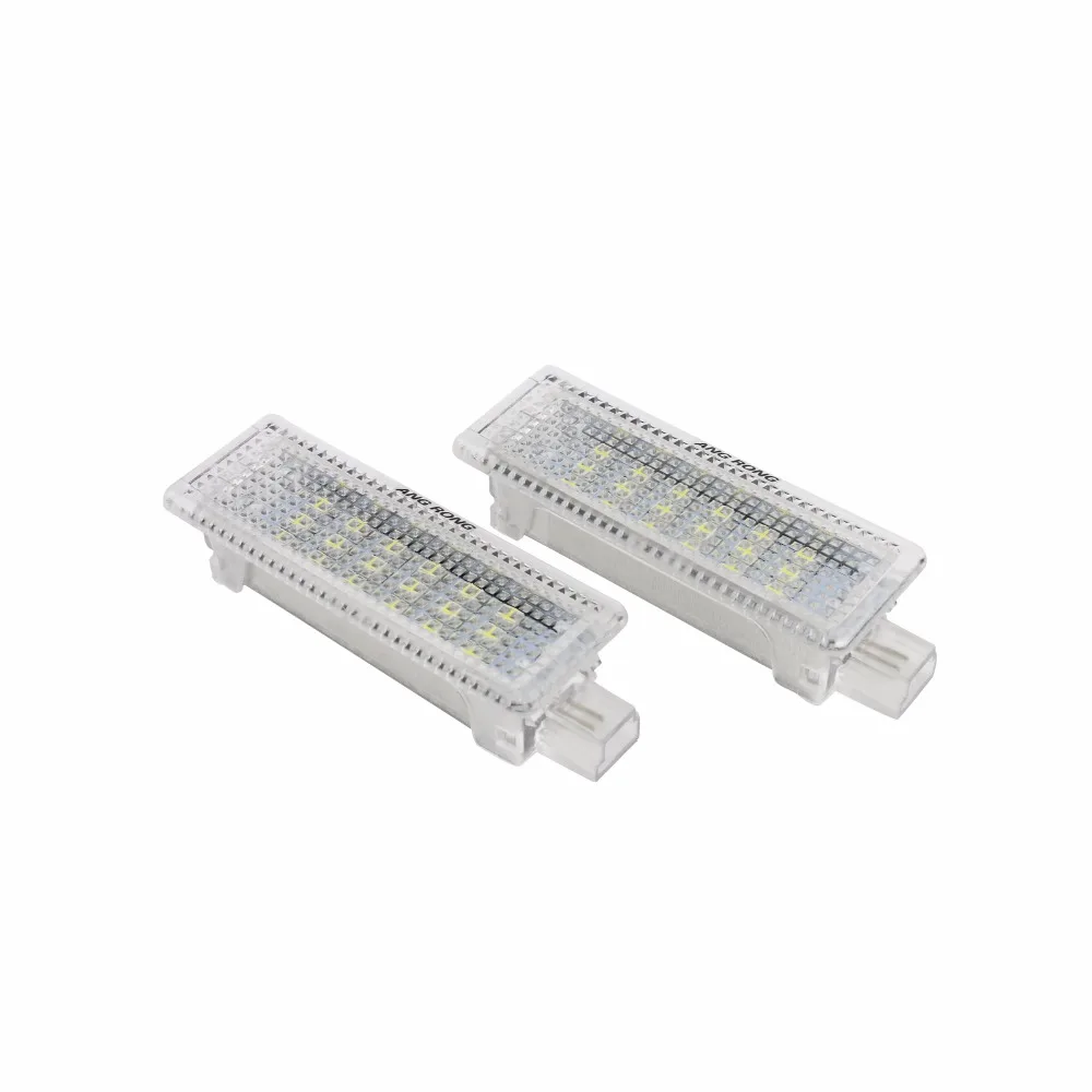 ANGRONG 1 Pair Canbus LED Footwell Door Courtesy Interior Light Glove Box Reading Lamp For BMW E92 E81 E87 F20 E60 3 5 Series |