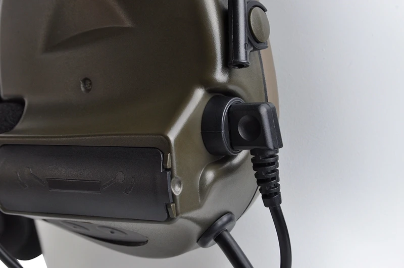 Z-Tactical Z-TAC Softair Comtac II Peltor Наушники Без функции шумоподавления с PTT Push To Talk гарнитура адаптер