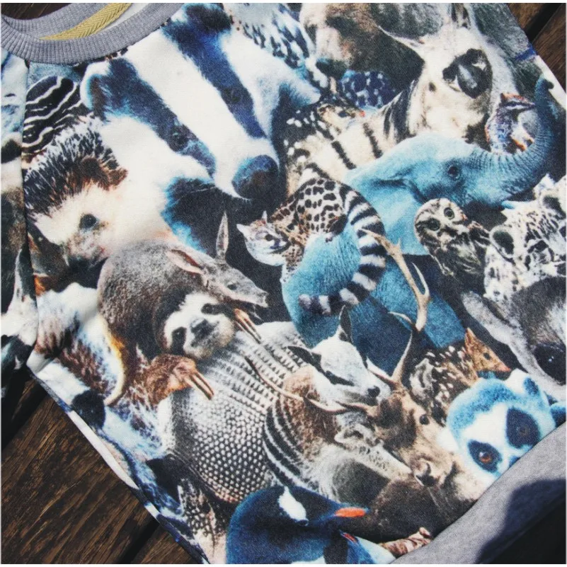 Футболка с длинным рукавом для мальчиков и девочек детская футболка изящный