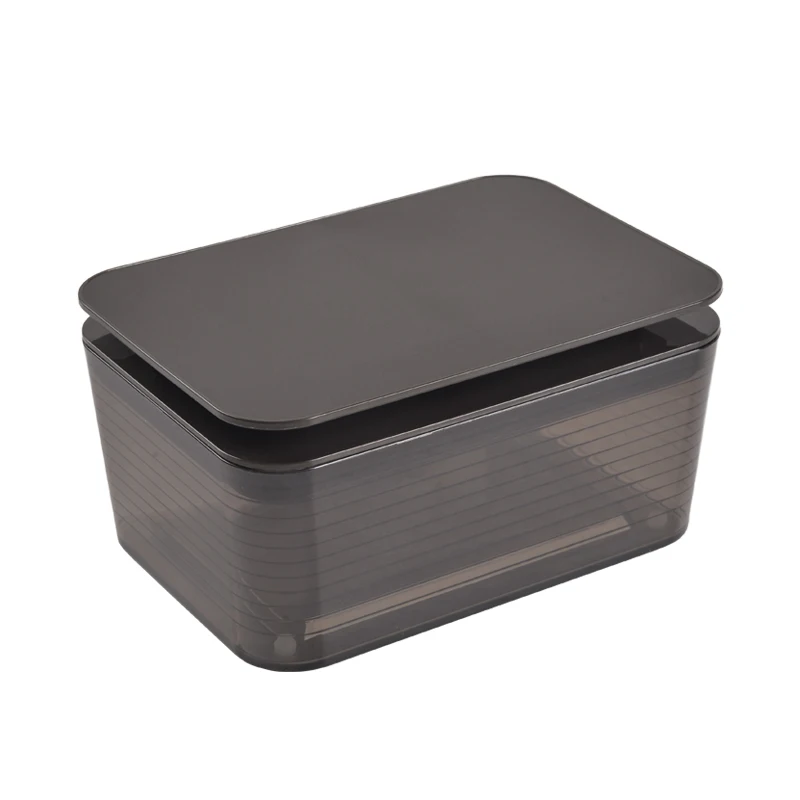 

Clear Tissue boxes sealed baby paper storage box holder plastic household ladies makeup remover wipes box paper tray mx4161645