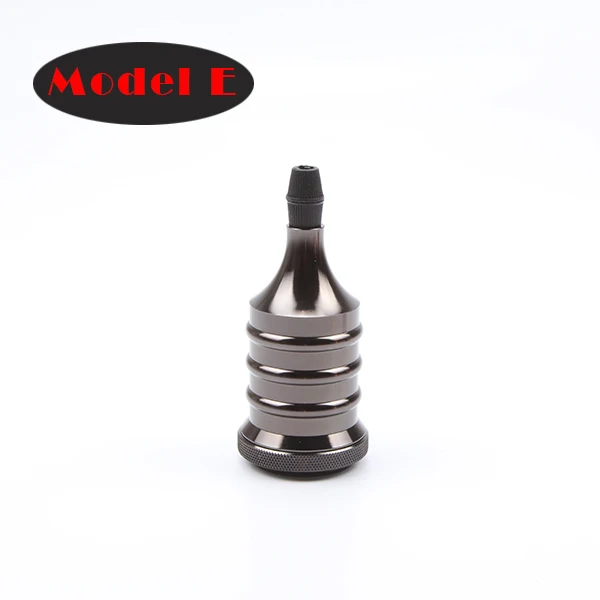 E27 110V-240V Vintage Edison Lamp Base Pendant Light Socket Screw Bulb Base Golden Copper Black Metal Alloy Light Socket[F1558] - Цвет: Model E