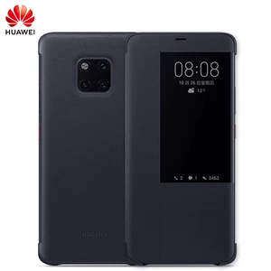 Imported Original Huawei Mate 20 Pro case Mate 20 case silicone smart cover flip leather have Huawei logo 360