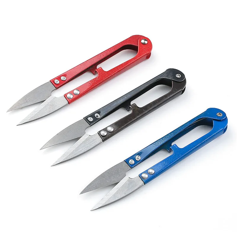 2 шт./лот высокое качество u-образные машинки отделка для шитья ножницы-кусачки