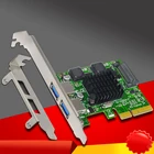 USB 3,1 PCI Express карта, 2 порта, Суперскоростной USB 3.0 10 Гбитс адаптер PCIE PCI-E 3,1 X4 ASMedia ASM3142 чипсет для настольного компьютера