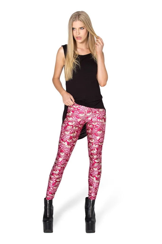 Модная новинка женская одежда с красным мультяшным принтом Galaxy женские леггинсы