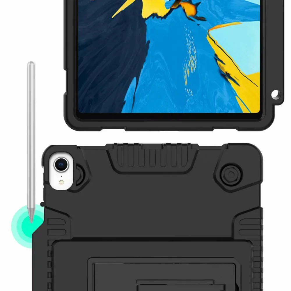 Противоударный чехол из силикона и поликарбоната для iPad Pro 11 дюймов (выпуск 2018