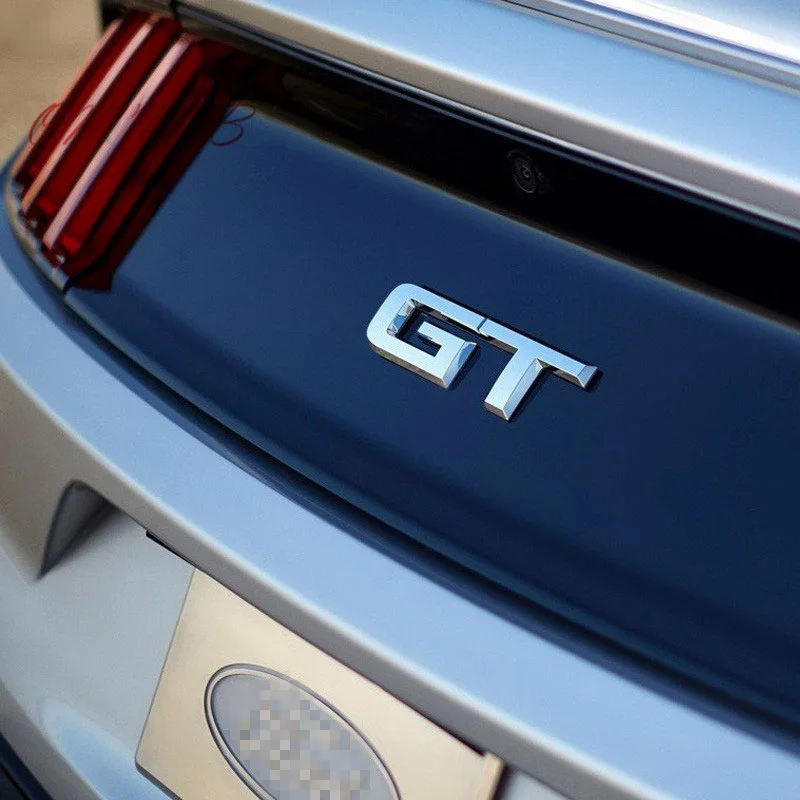 3d Gt Logo Car Sticker Fashion Car Decor Sticker For Ford Mustang Focus Mk 1 2 3 7 Mondeo Car Styling
