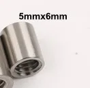 3pcs 5mmx6mm connect 6 шт./партия супер светильник M4x3mm TC4 титановый болт с головкой для ножей ручка Torx головка 8 мм 10 мм 12 мм - Цвет: 3pcs 5mmx6mm connect