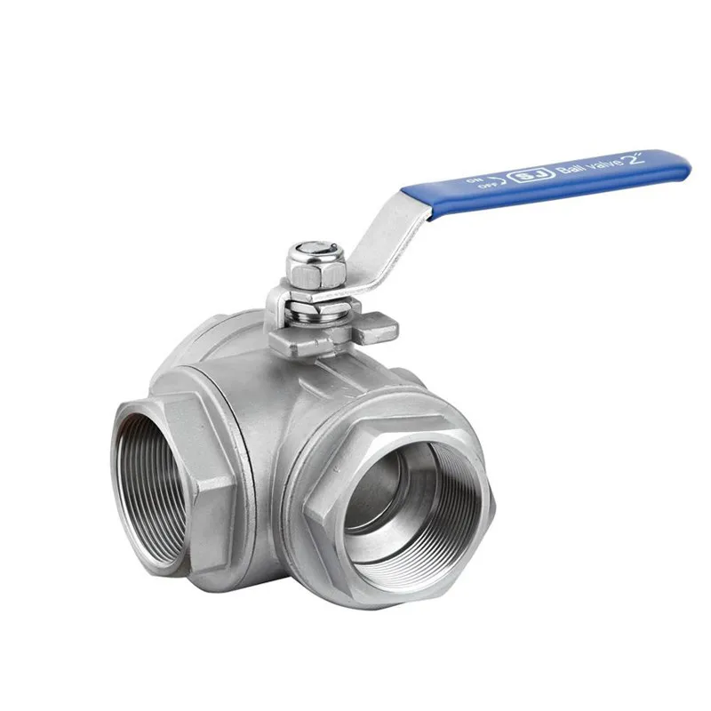 Фото 304Stainless steel tee pipe ball valve type T Three-way l-type single-control The switch Обустройство дома 304Stainless steel tee pipe ball valve type T Three-way l-type single-control The switch Обустройство дома