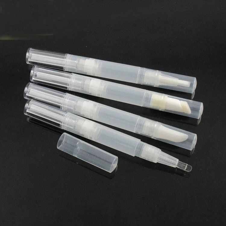 Прозрачная пластиковая Косметическая ручка 3 мл блеск бальзам для губ тушь
