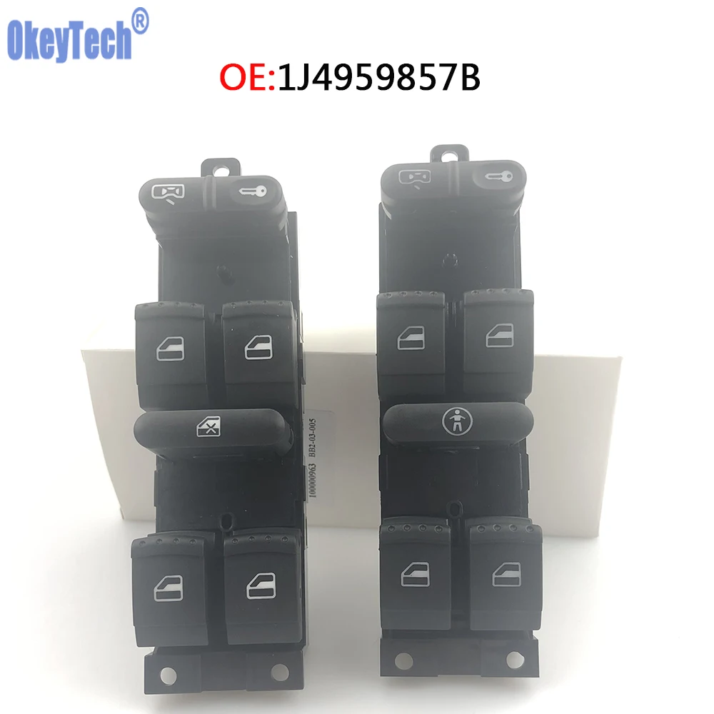OkeyTech 1J4959857B выключатель питания для V W Golf 4 J-etta MK4 BORA BEETLE Passat B5 1J4 959 857 B 857D Бесплатная
