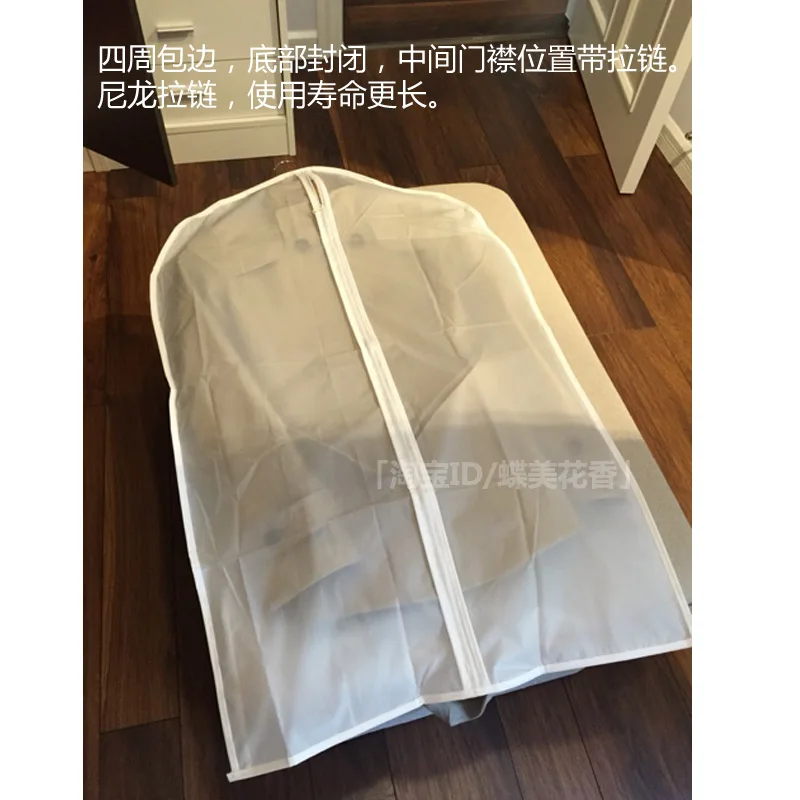 Прозрачные мешки для хранения одежды от известного бренда 10 шт./лот подвесная