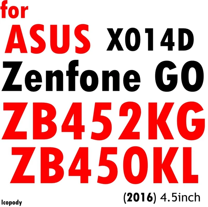 С уровнем твердости 9h закаленное стекло с округлыми рамками Asus zenfon 2 3 laser max ZE551ML ZC451CG A450CG A500CG ZE500KL ZE550KL ZC520TL z00ud zb552kl защитное стекло чехол - Цвет: for asus zb452kl