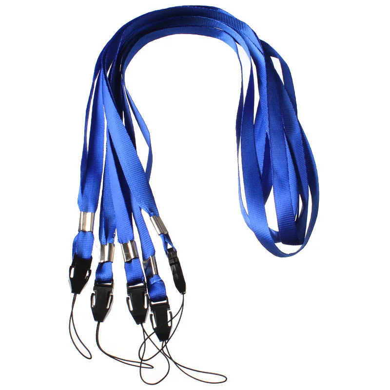 Полиэстер и пластик ID держатель шейный ремешок значка аксессуары для хранения