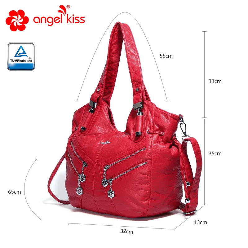 Angels kiss сумки для женщин 2019 Мягкие Твердые большой емкости повседневные