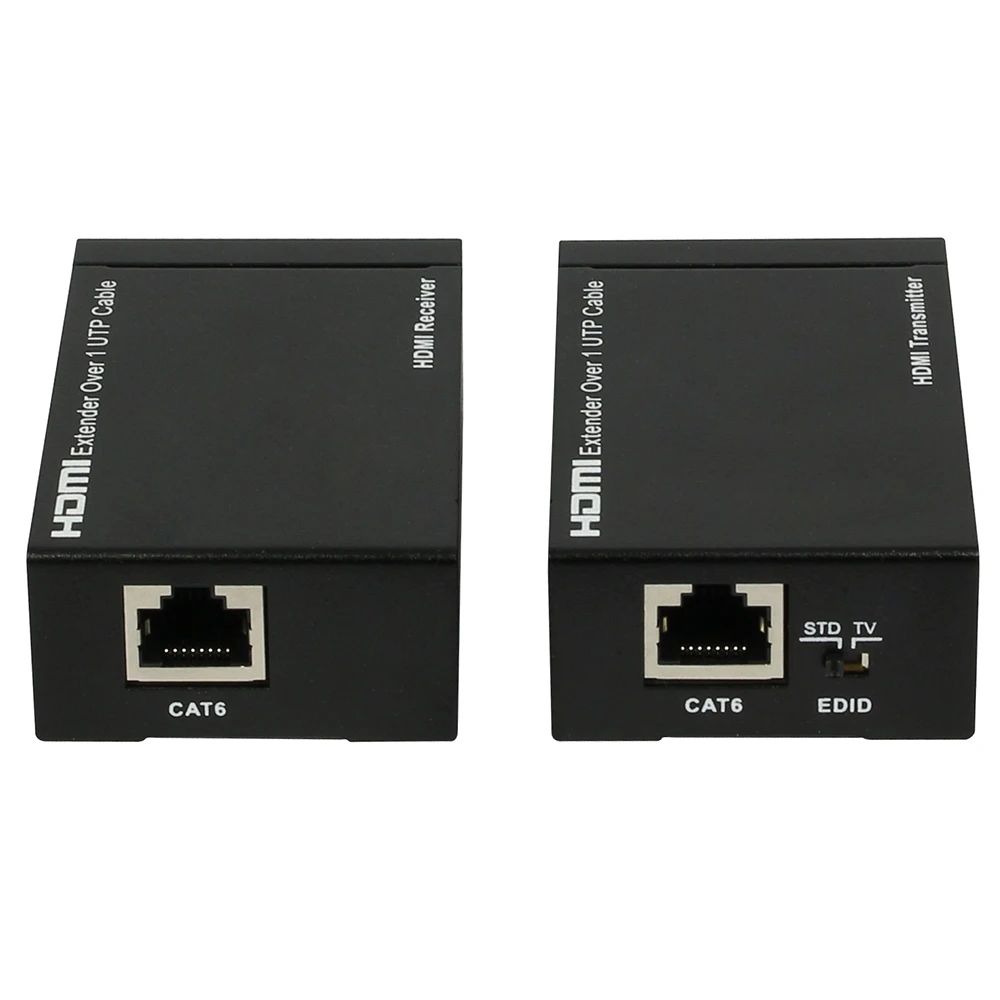 HDMI расширитель ИК усилитель от cat5e/6 кабель до 60 м для PS4 Apple TV(HDMI отправитель и