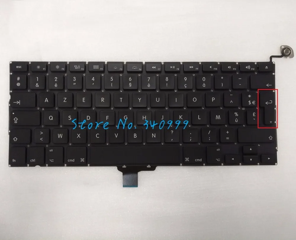 Сменная Клавиатура FR для MacBook Pro 13 A1278 2009 2010 2011 2012 MB990LL/A MB990 w/без подсветки