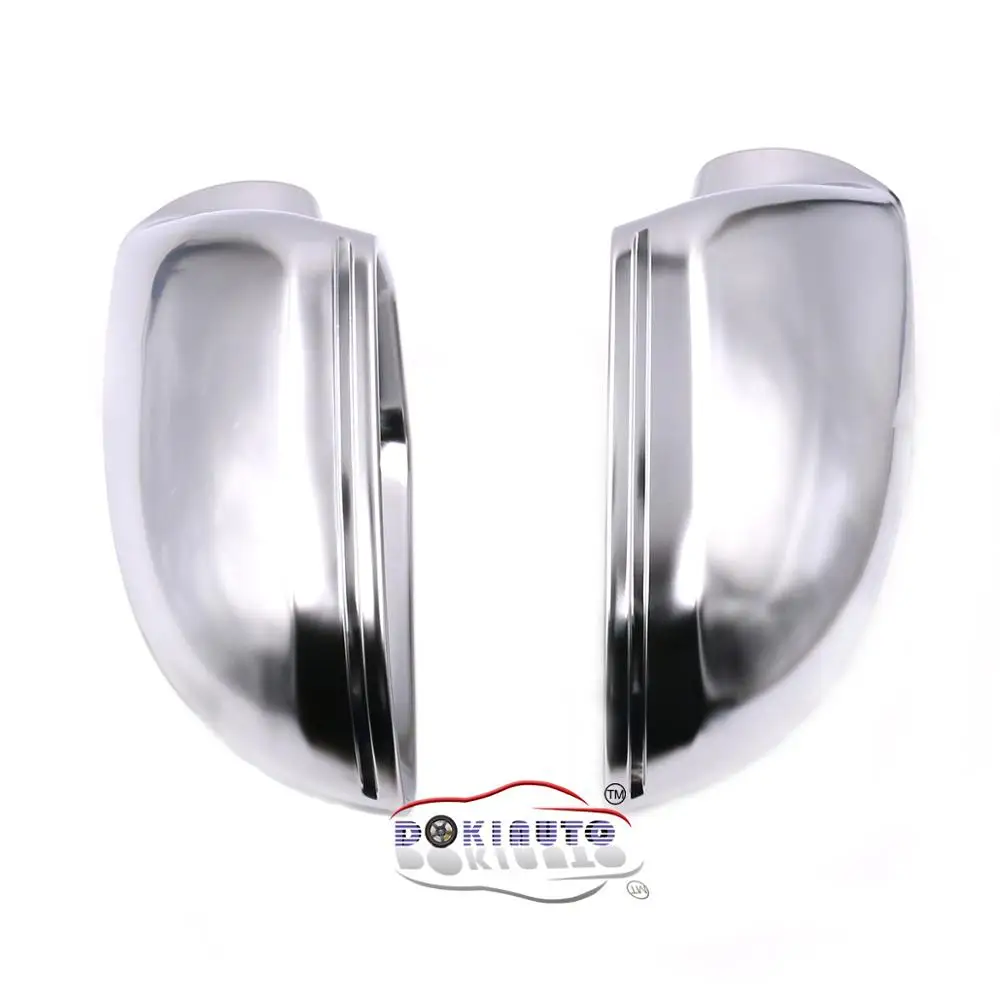 Within Side Assist Matt Silver chrome mirror case rearview cover shell For Audi A6 C7 PA | Автомобили и мотоциклы