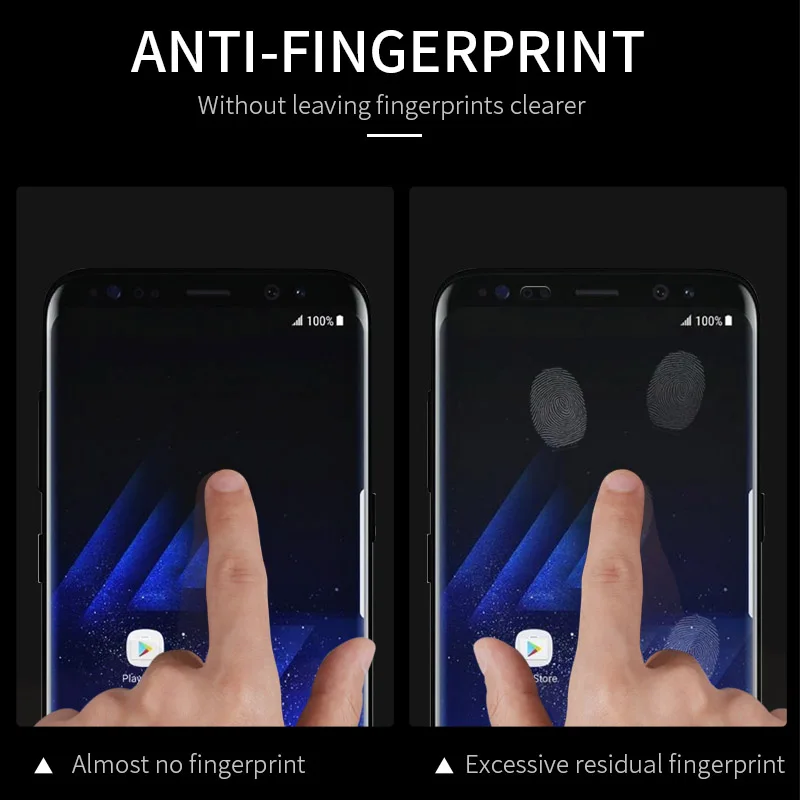 10D Cover Tempered Glass For Samsung Galaxy Note 8 9 S8 S9 Plus Screen Protector Film S6 S7 edge Curved | Мобильные телефоны и