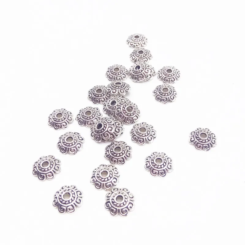 200 шт./пакет металлические бусины из цинкового сплава разделители для крышек