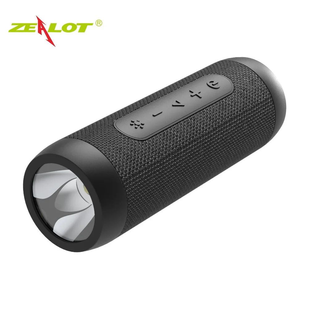 Bluetooth-Колонка Zealot S22 компактная портативсветодиодный с поддержкой TF-карт