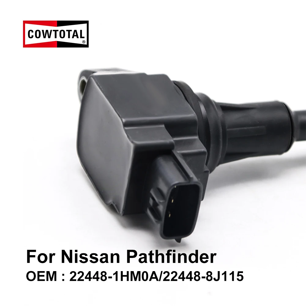 COWTOTAL Катушка зажигания для Nissan Pathfinder Код двигателя QR25 VQ40 2.5L 4.0L OEM 22448 1HM0A / 8J115