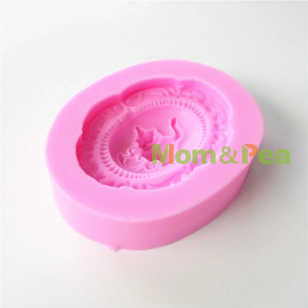 0734 Бесплатная доставка силиконовая форма для чайника Mom & Pea украшение торта 3D