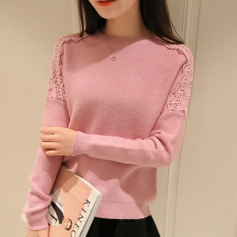 Новинка осеннее платье BianFuShan корейский стиль женское пальто свитер с вырезом