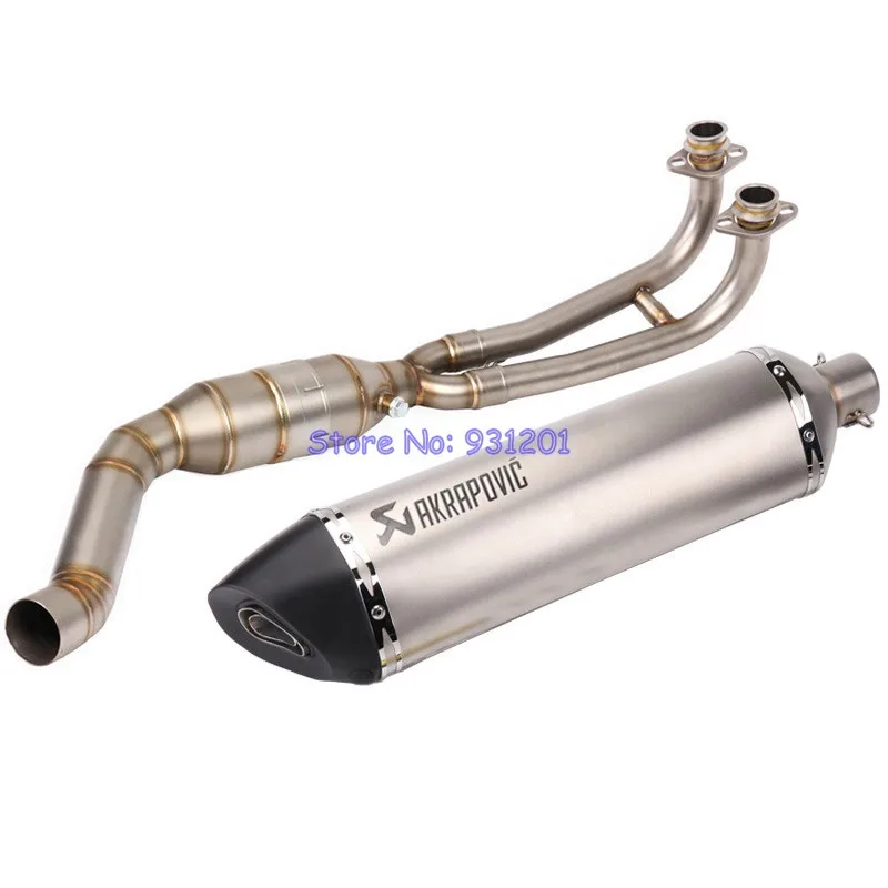 Выхлопная труба выхлопной системы мотоцикла для Yamaha TMAX 500 530 соединение с Akrapovic