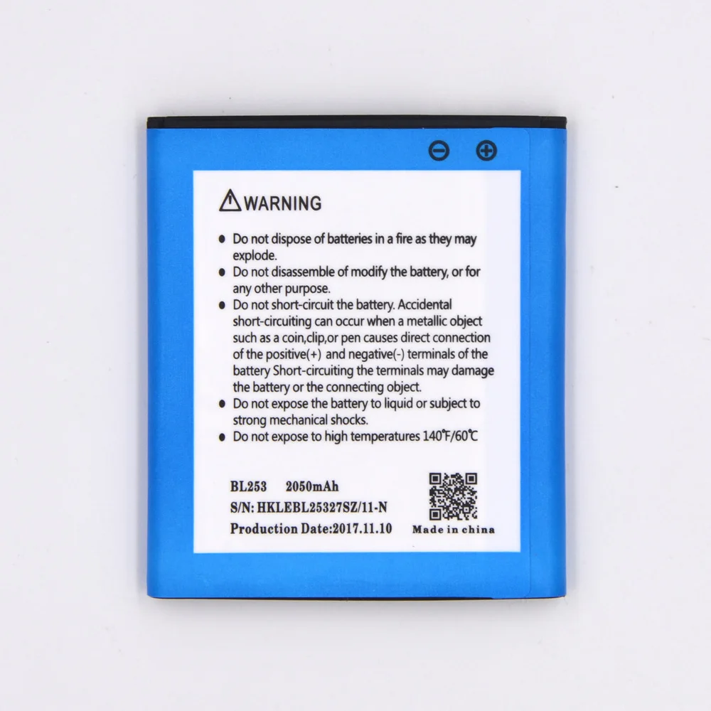 Аккумулятор hkfatel BL253 BL 253 для Lenovo Vibe A A1000 A1000m A2010 оригинальный мобильный телефон