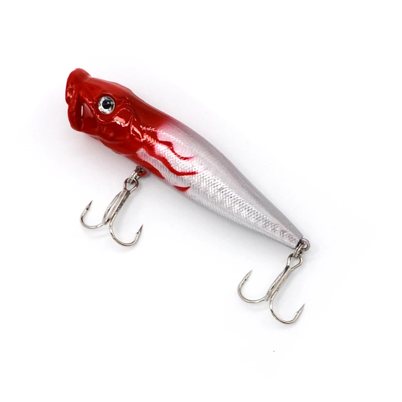 5 шт. рыболовная приманка Topwater Popper 9 см 12 8 г Высококачественная плавающая