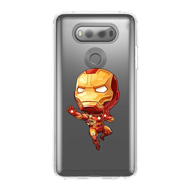 Ciciber для LG G7 G6 G5 G4 V40 V35 V30 V20 мягкий чехол телефона K11 K10 K9 K8 K7 K4 2018 2017 X Power 3 2 Q Stylus 6 7 Marvel