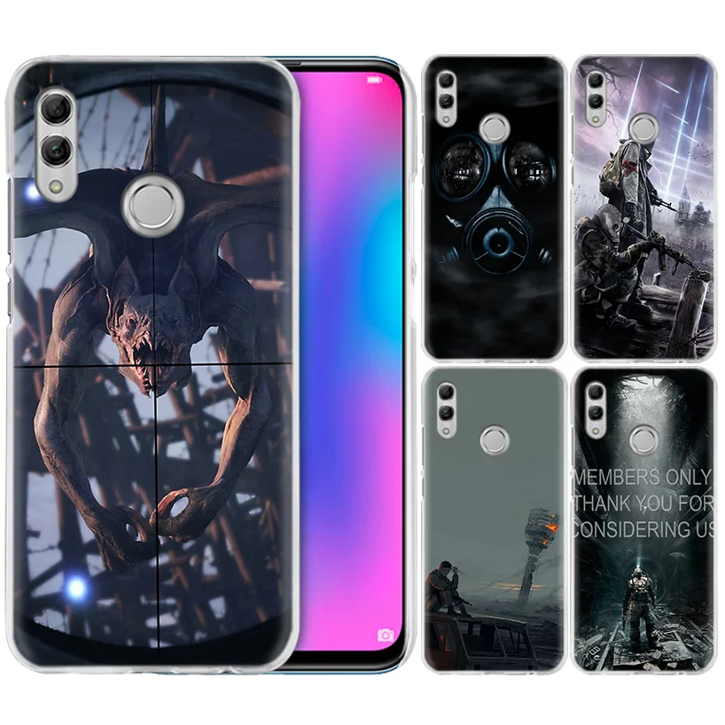 Метро 2033 аниме чехол для huawei Honor 8X Y9 9 10 Lite Play 8C 8S 8A Pro V20 20i 10i Y6 Y7 жесткий чехол из ПК для телефона Coque Капа