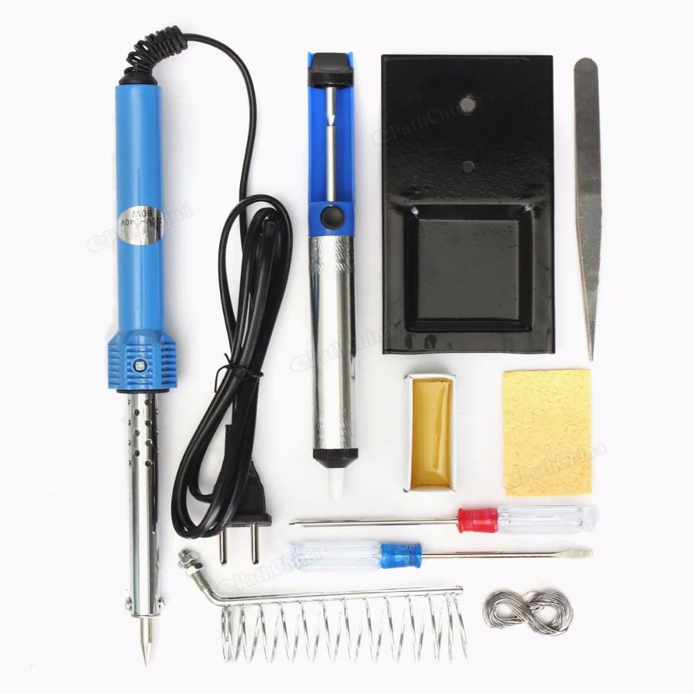 Электрический сварочный паяльник 220 В 30/40/60 Вт с европейской вилкой|tool kit set|tool kittool