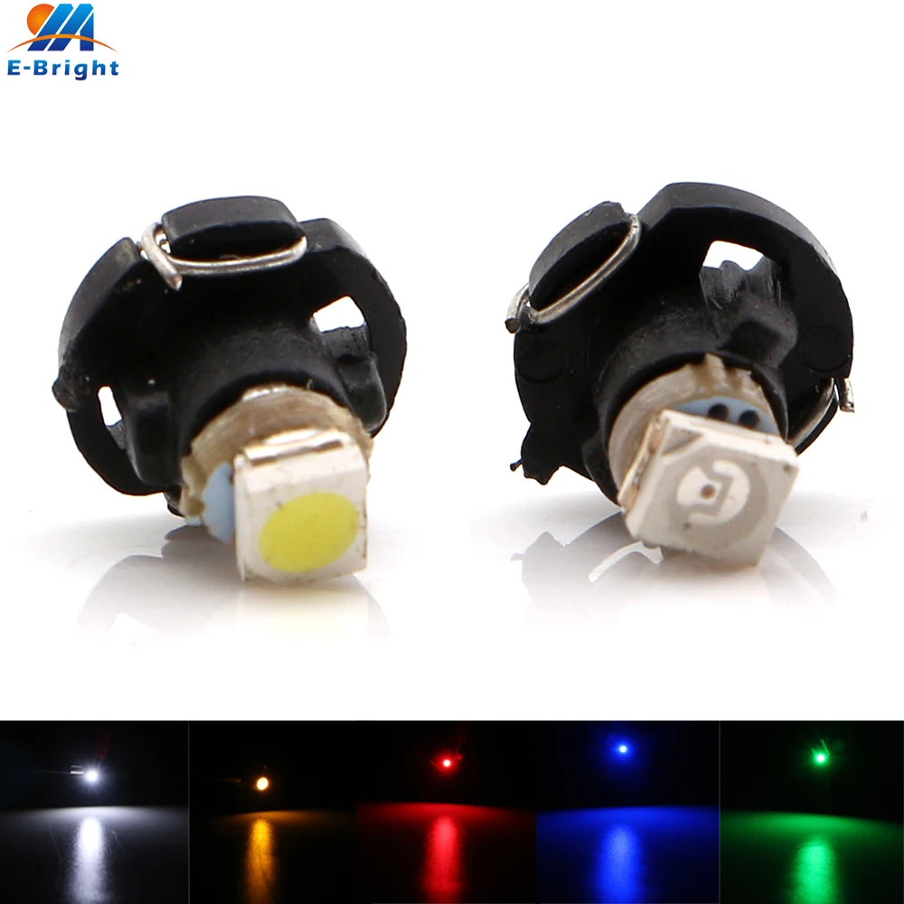 100 шт./лот T3 3528 1210 1 SMD LED Автомобильная интерьерная приборная панель лампочки Авто