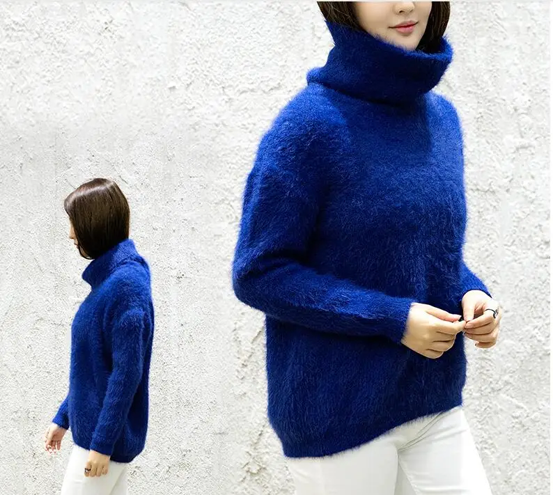 MISUN 2017 весной и осенью свитер женщин тепловой средней длины свободно утолщение