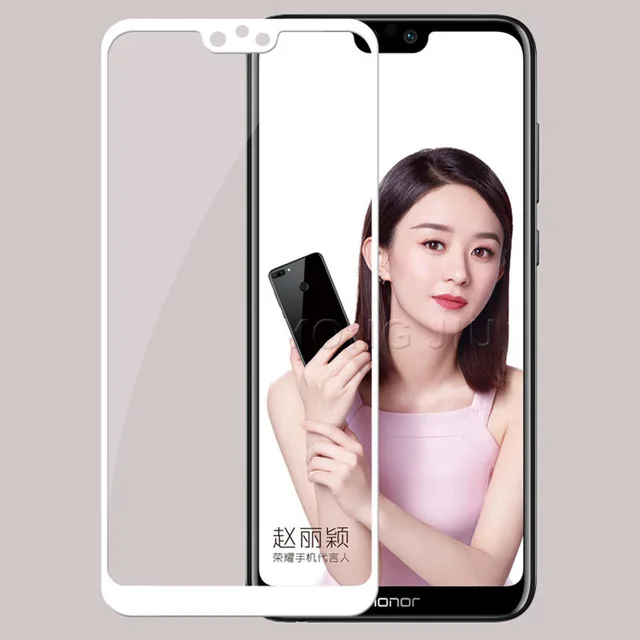 3D закаленное стекло для Huawei Honor 9N полное покрытие 9H защитная пленка Защита экрана