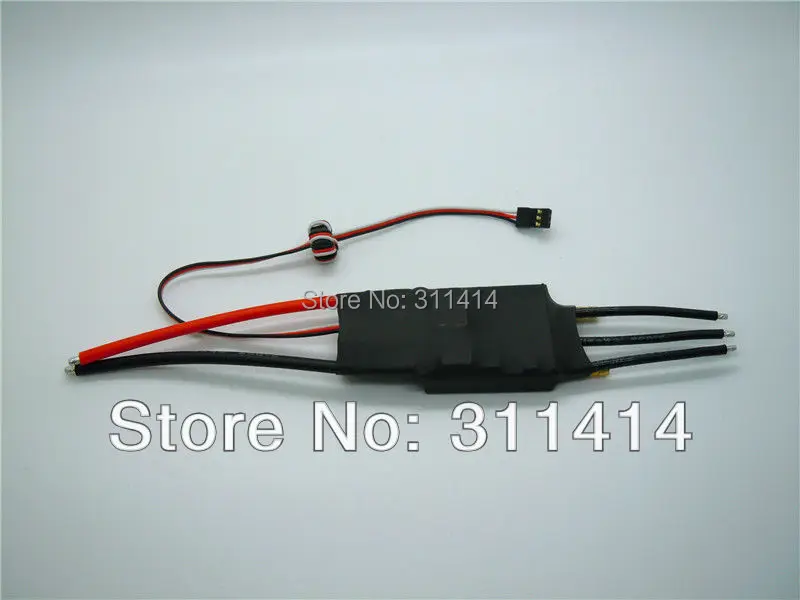2pcs/lot 2-7S Lipo 60A 70A ESC 5V/5A UBEC Brushless Speed Controller For RC Boat Ship Water Cool Promotion | Игрушки и хобби
