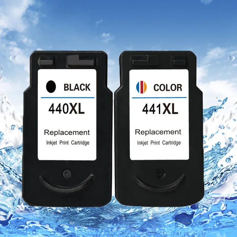 

2 piece of 1set remanufactured pg440 cl441 ink cartridge for canon mg2240/mg3140/mg3240/mg4240/mx394/mx474/mx534 printer
