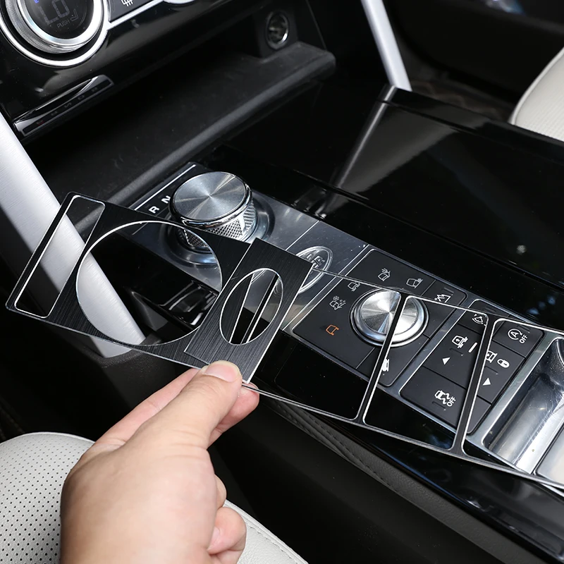 For Land Rover Discovery 5 LR5 L462 S/SE Version Car Accessory 3 Pcs Aluminum Alloy Gear function Area Protector Cover Trim | Автомобили и