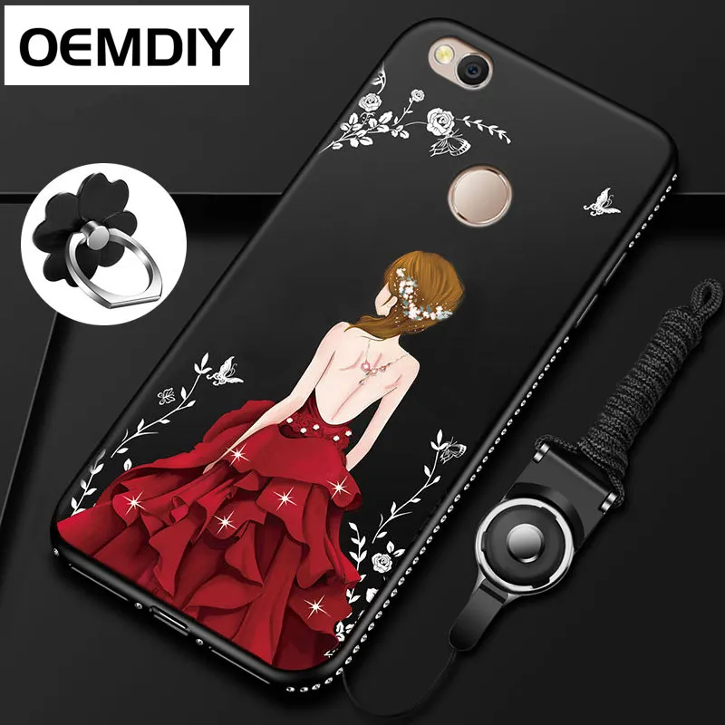 Oemdiy Мягкий Чехол Для Сяо Mi красный 4X Note5A Note4 3 S Note3 Pro 4A 5 плюс Телефона для 4 Max 2 6X 5X