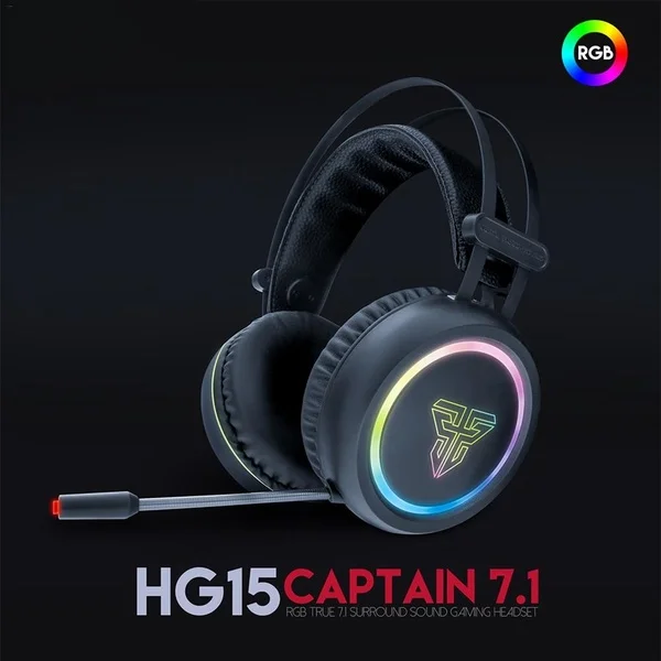 Fantech Pro игровая гарнитура fantech Hg15 7 1 канальный Rgb | Электроника