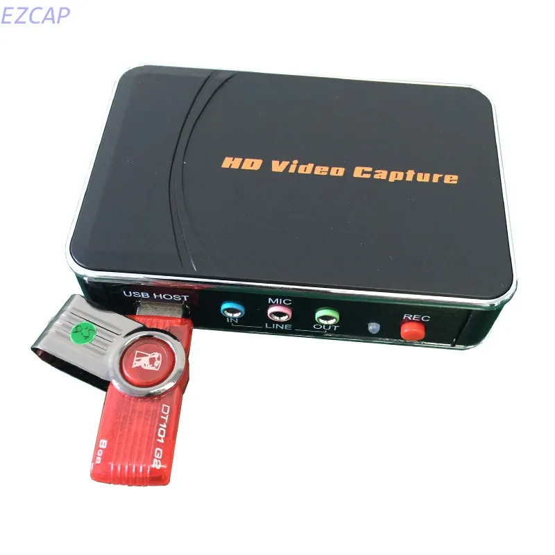 2017 Новый vhs рекордер hdmi захват HDMI видео от HDMI/YPbPr вход к USB флэш драйвер выход
