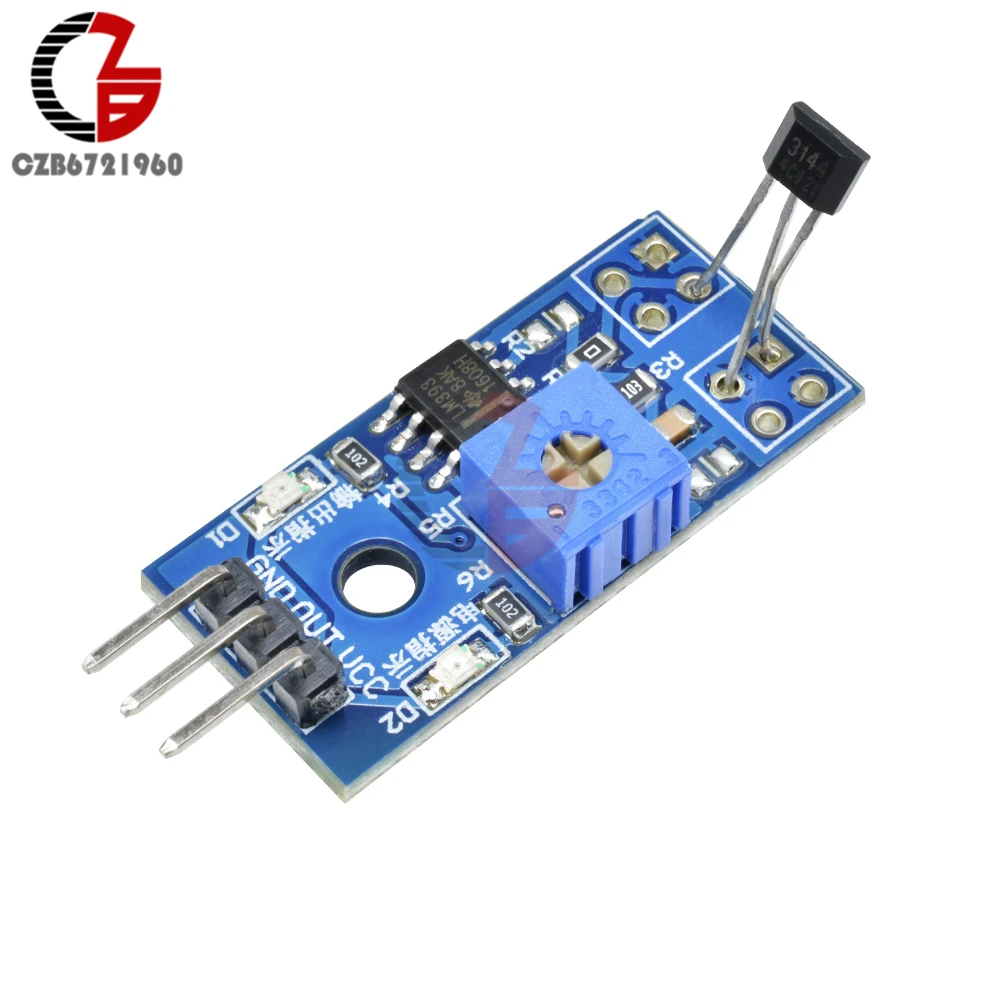 Hall Sensor Switch Module Motor Speed Test for Arduino Magnetic Detect Car lm393 | Обустройство дома