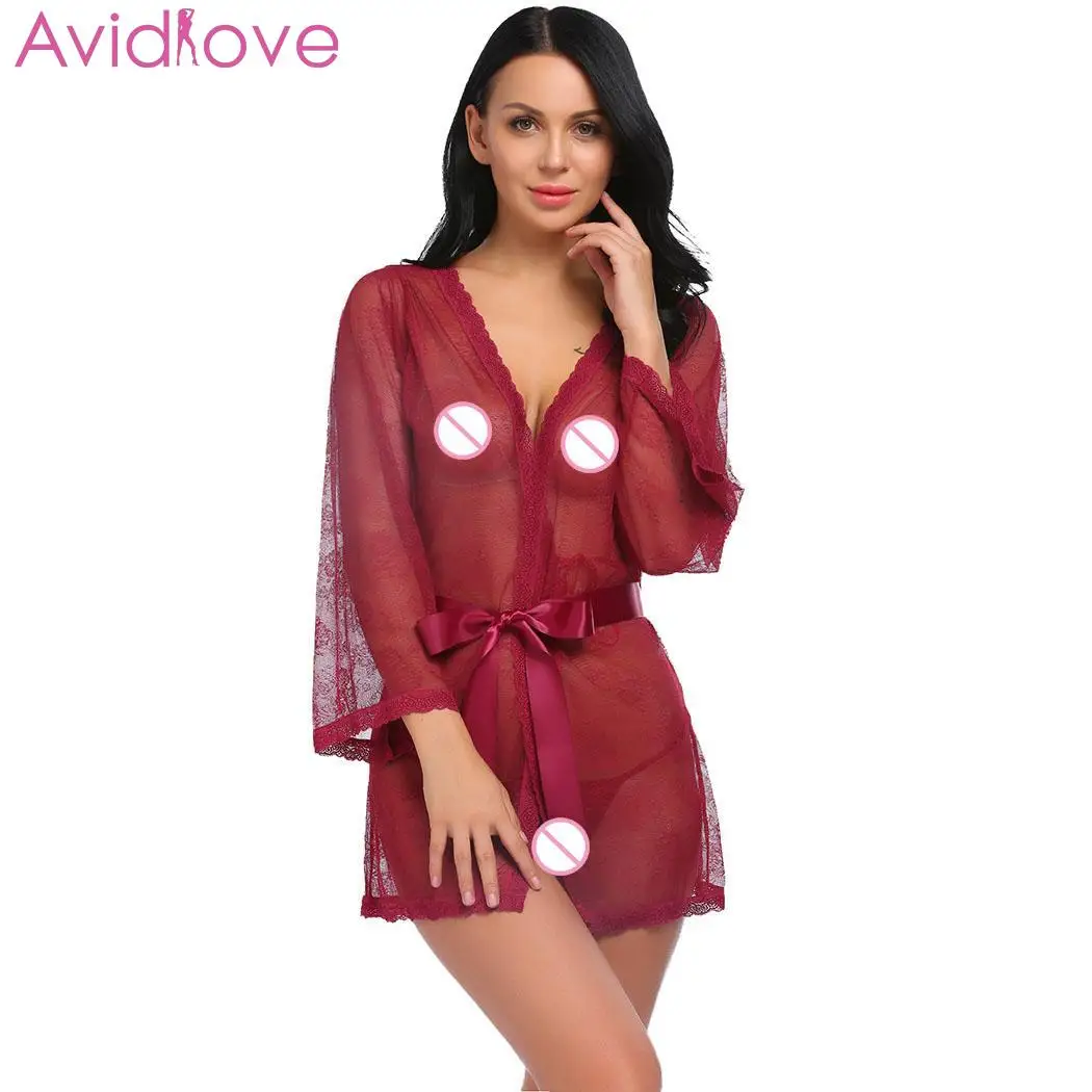 Avidlove женское сексуальное нижнее белье эротический ночной комплект Ночная